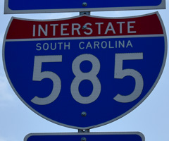 Interstate 585 South Carolina