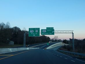 I-585/US 176 east at US 221/S.C. 9 - Spartanburg, SC
