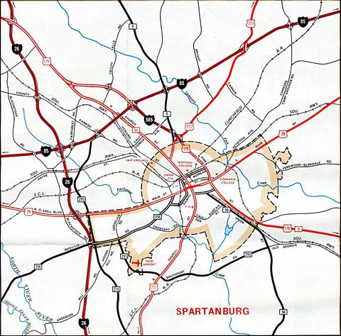 Spartanburg, SC - 1970