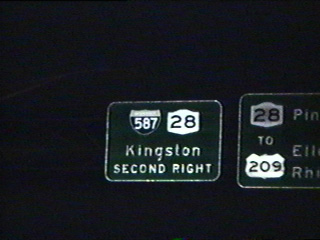 I-87/NYS Thruway at I-587/NY 28 in 1993