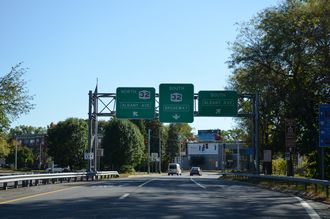 I-587/NY 28 east at NY 32 - 2014