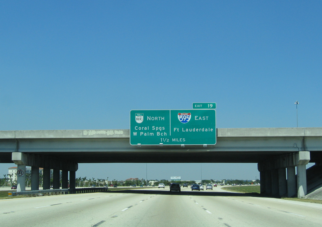 I-75 north at I-595/SR 869 - 2006
