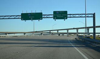 SR 869 south at I-75 - Sunrise, FL