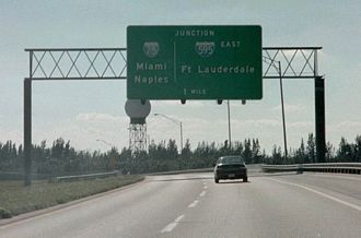 SR 869 south at I-75/595 - 2000