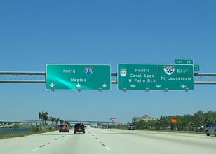 I-75 north at I-595/SR 869 - 2006