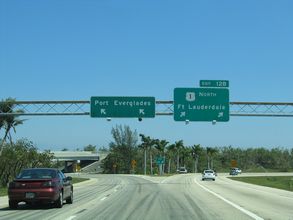 I-595 east at US 1 - 2006