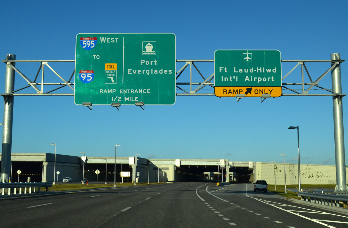 US 1 north at I-595 - Fort Lauderdale, FL