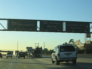 I-210 west at I-605 - 2005