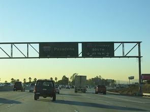 I-210 west at I-605 - 2005