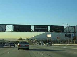 I-210 west at I-605 - 2005