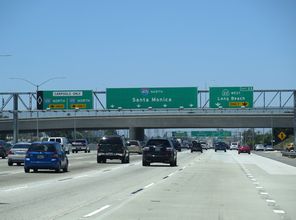 I-405/SR 22 north at I-605 - Seal Beach, CA