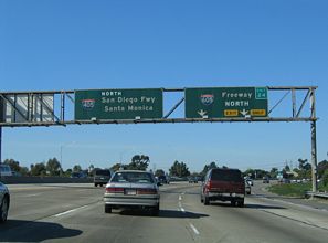 I-405 north at I-605 - 2004