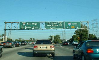 I-405 south at I-605/SR 22 - 2003