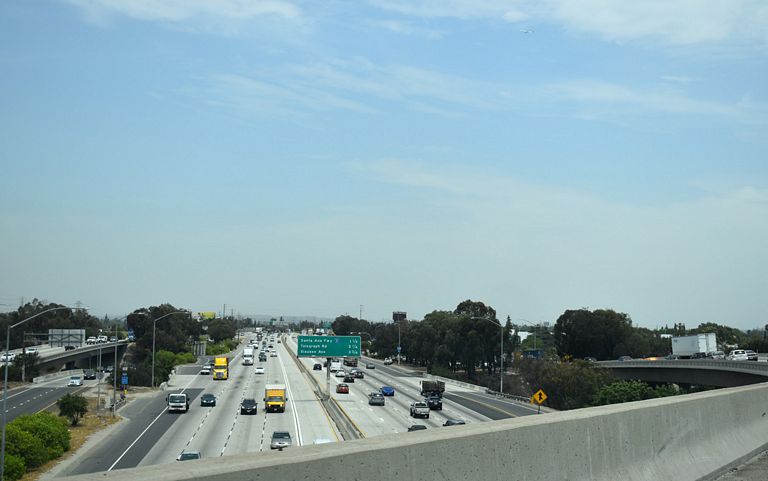 I-605 at I-105 - Norwalk, CA