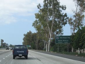 I-605 south at I-405/SR 22 - Los Alamitos, CA