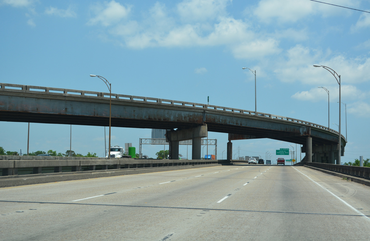 I-10 east at I-610/Franklin Av - New Orleans, LA