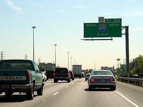 IH 10 (Katy Frwy) east at IH 610 - 2003