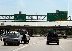 IH 10 (Katy Frwy) east at IH 610 - 2003
