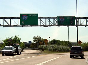 IH 10 (Katy Frwy) east at IH 610 - 2003