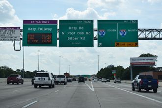 IH 10/Katy Fwy west at IH 610 - Houston, TX