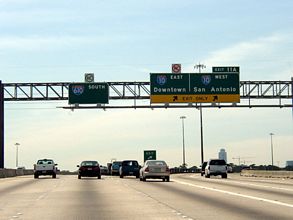 IH 610 south at IH 10/Katy Fwy - 2003