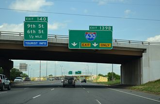 I-30 east at I-630 - Little Rock, AR