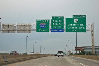 I-30 west at I-630 - Little Rock, AR