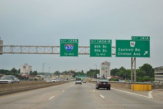 I-30 west at I-630 - Little Rock, AR