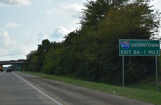 I-430 south at I-630 - Little Rock, AR