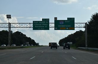 I-430 south at I-630 - Little Rock, AR
