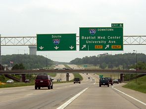 I-430 south at I-630 - 2003