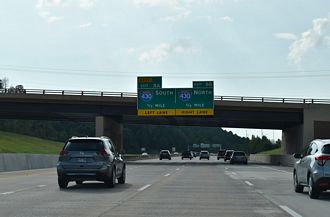 I-630 west at I-430 - Little Rock, AR