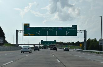 I-630 west at I-430 - Little Rock, AR