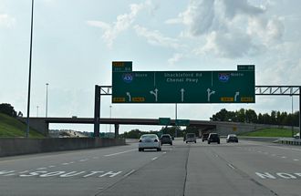 I-630 west at I-430 - Little Rock, AR