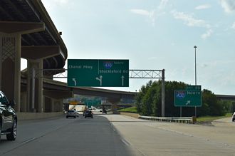 I-630 west at I-430 - Little Rock, AR