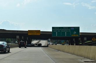 I-630 west at I-430 - Little Rock, AR