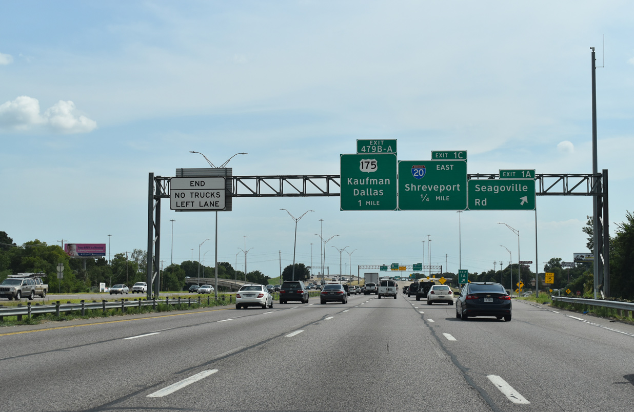 IH 635 south at IH 20 - Balch Springs, TX