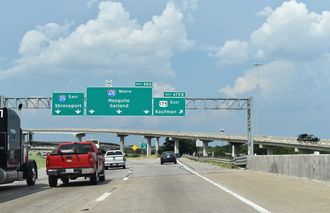 IH 20 east at US 175/IH 635 - Dallas, TX