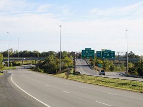 I-635 north at I-29/US 71 - 2004