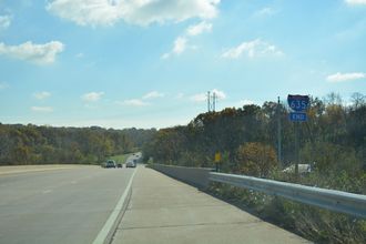 I-635 south at US 69 - Overland Park, KS