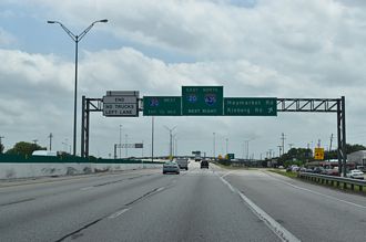 US 175 east at IH 20/635 - Dallas, TX