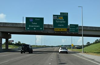 IH 44/Turner Tpk East at SH 364/Creek Tpk to Jenks, OK