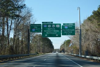 I-64 at I-264/664 - Chesapeake, VA