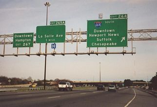 I-64 east at I-664 - 2001