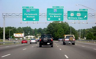 I-664 south at I-64/264 - 2002