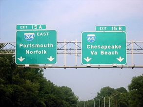 I-664 south at I-64/264 - 2002