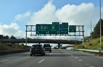 I-70/US 24-40-71 east at I-670 - Kansas City, MO