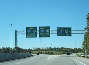 US 62 west at I-670/270 - Gahanna, OH