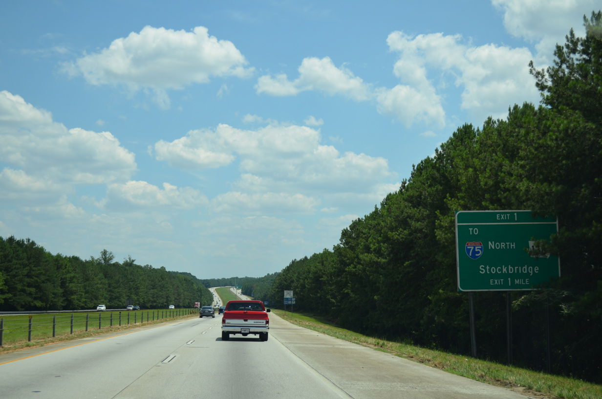 I-675 south at I-75 - 2014
