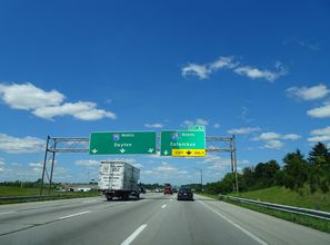 I-75 north at I-675 - Miamisburg, OH